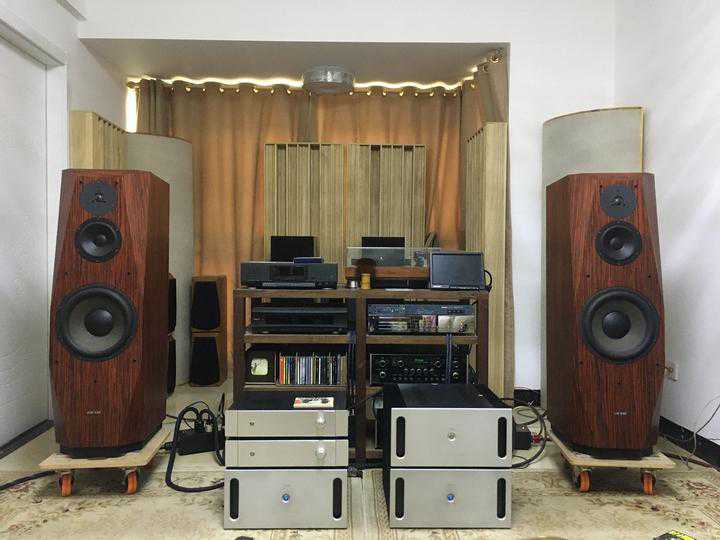 终于把自用音响系统调配到满意 终于把自用音响系统调配到满意