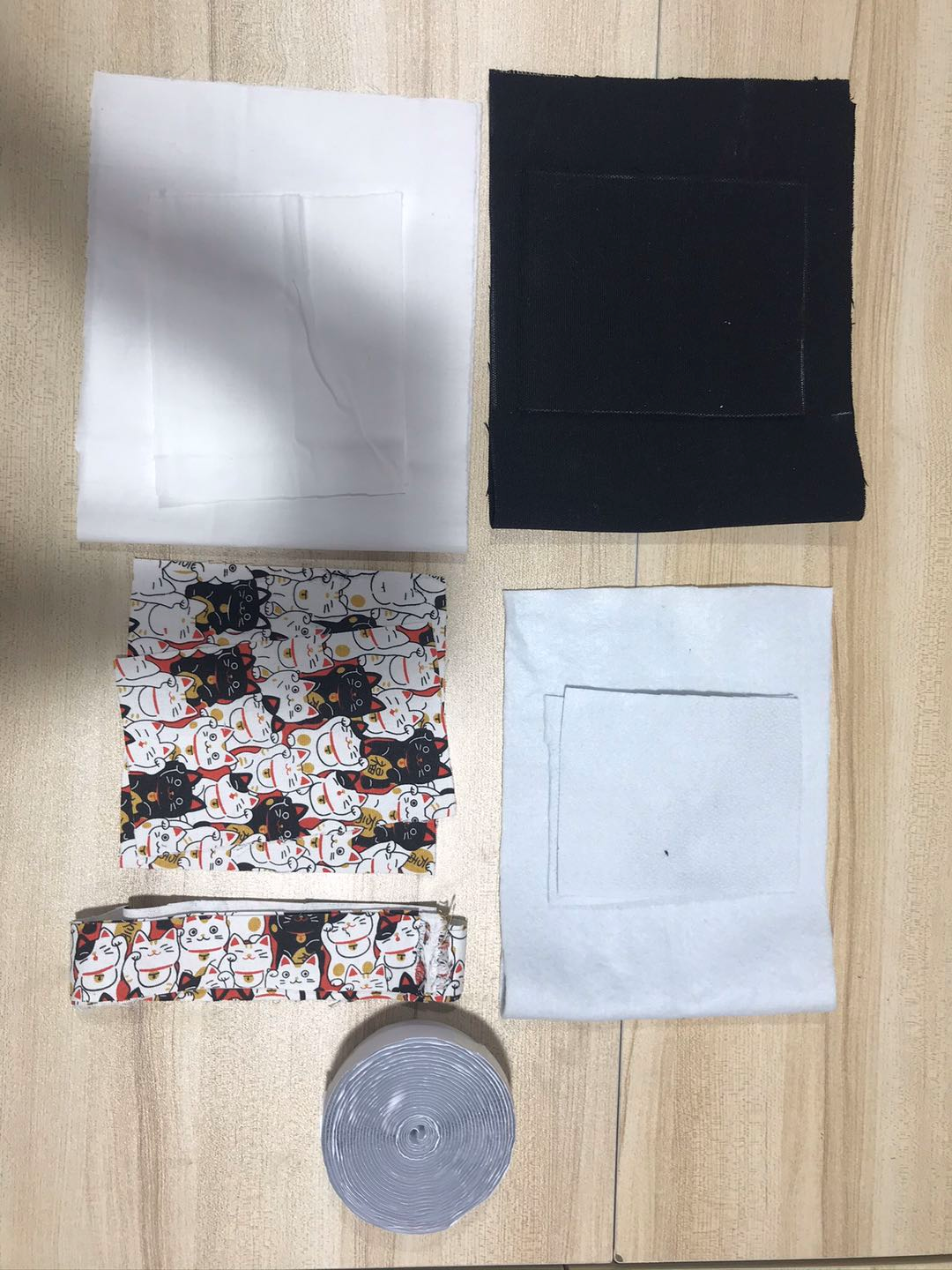 踏春游玩，饭盒便当手提袋的制作过程/制作简单，方便实用