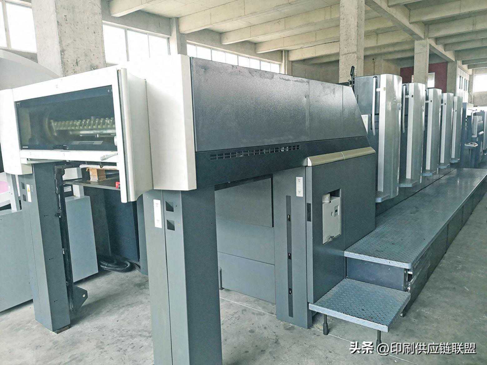 CD102-5, 2016年海德堡对开五色高配双增二手印刷机/现机印数少