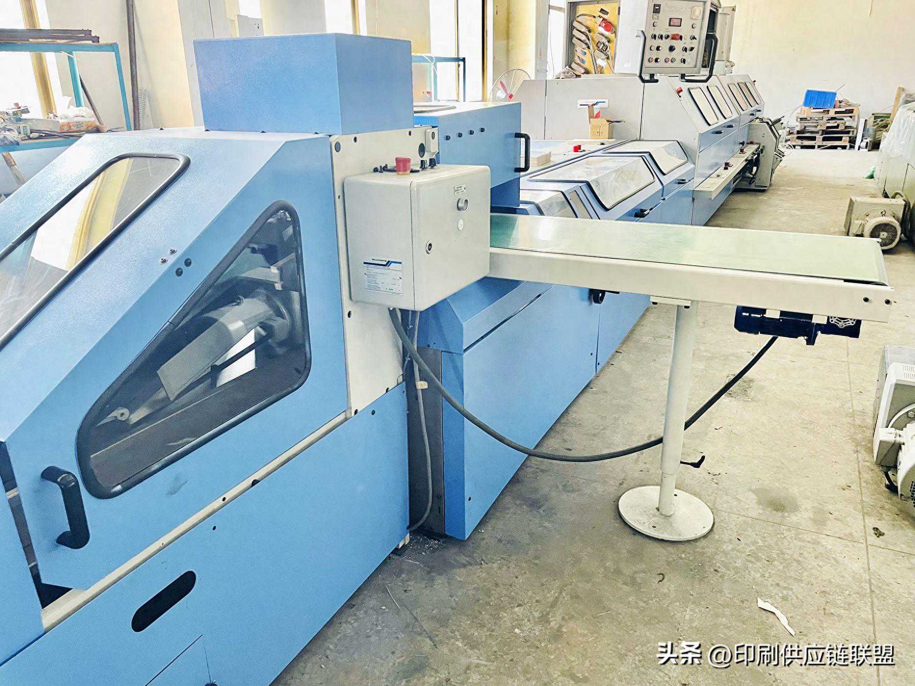 胶装龙,2012年马天尼3009型18配页+18书夹高配排书胶装流水线 胶装龙,2012年马天尼3009型18配页+18书夹高配排书胶装流水线