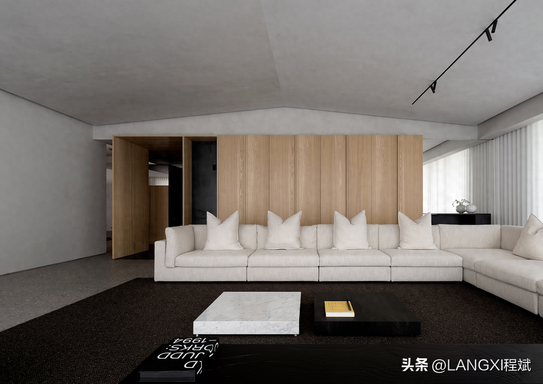 首发|500㎡极简大平层,这尺度可以! 首发|500㎡极简大平层,这尺度可以!