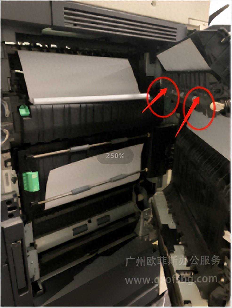 柯尼卡美能达C364e打印机双面打印卡纸单面正常 柯尼卡美能达C364e打印机双面打印卡纸单面正常