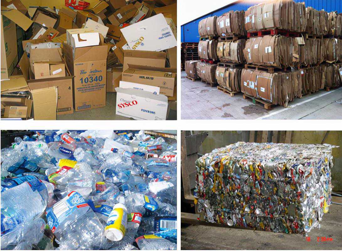 自动化废纸箱打包机，压缩机废弃资源利用率高