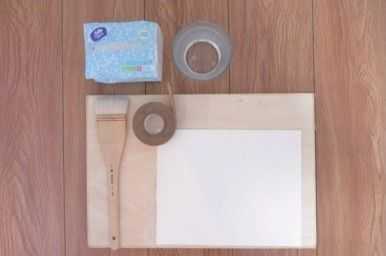 零基础绘画知识：如何裱纸？老艺术家教你一个诀窍，裱纸很简单