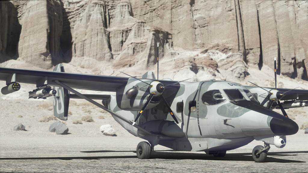 美国特种部队MC-145B土狼特战飞机