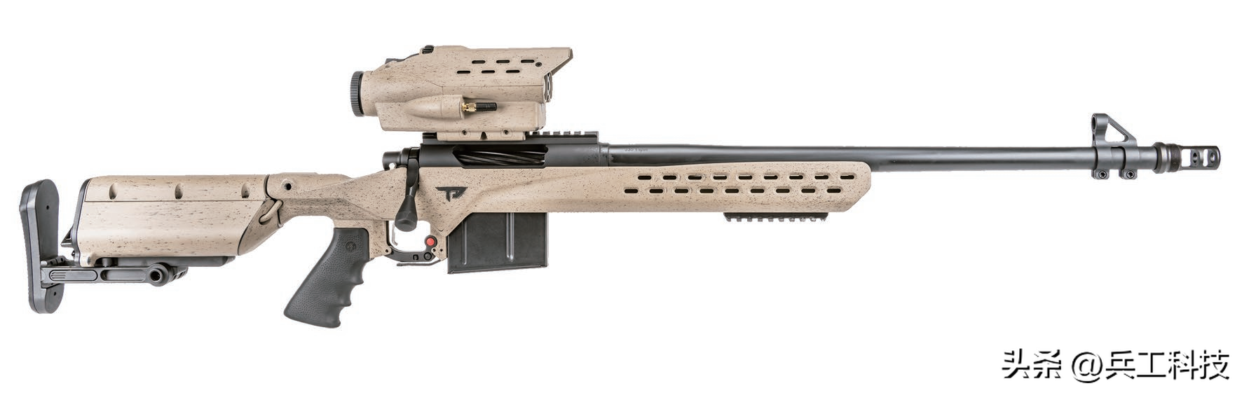 从瞄准到击杀目标只需2.5秒，美国新型 M1400 高精度制导步枪