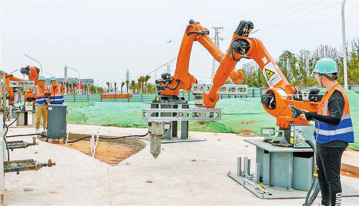 深圳宝安要打印一座景观广场！打印机长这样